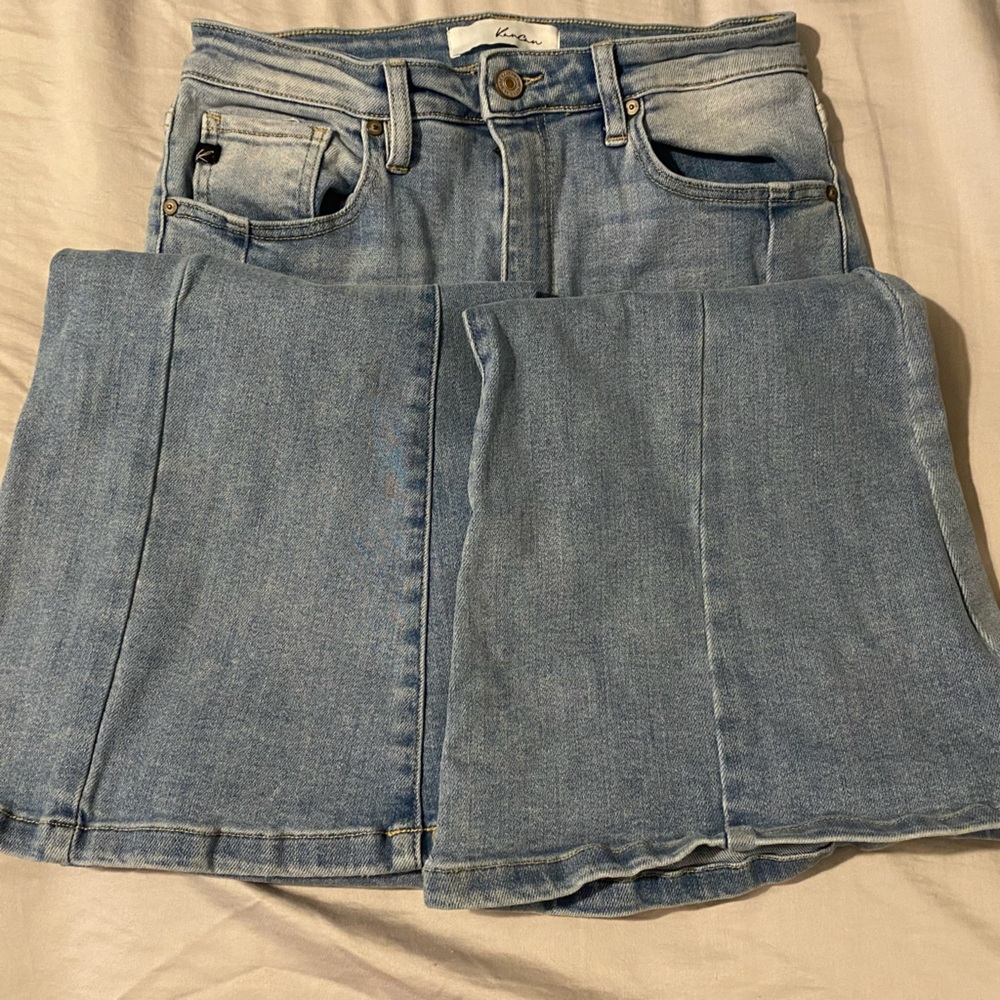 KanCan Light Blue Flare Jeans